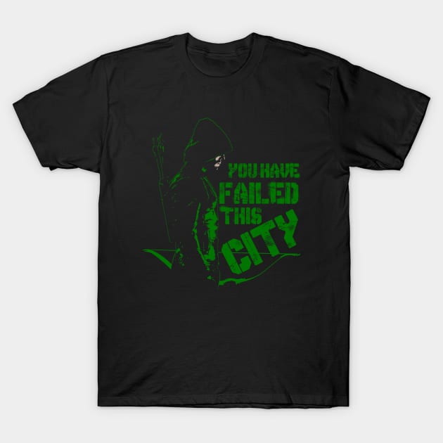 Black Arrow T-Shirt by quinnsnake